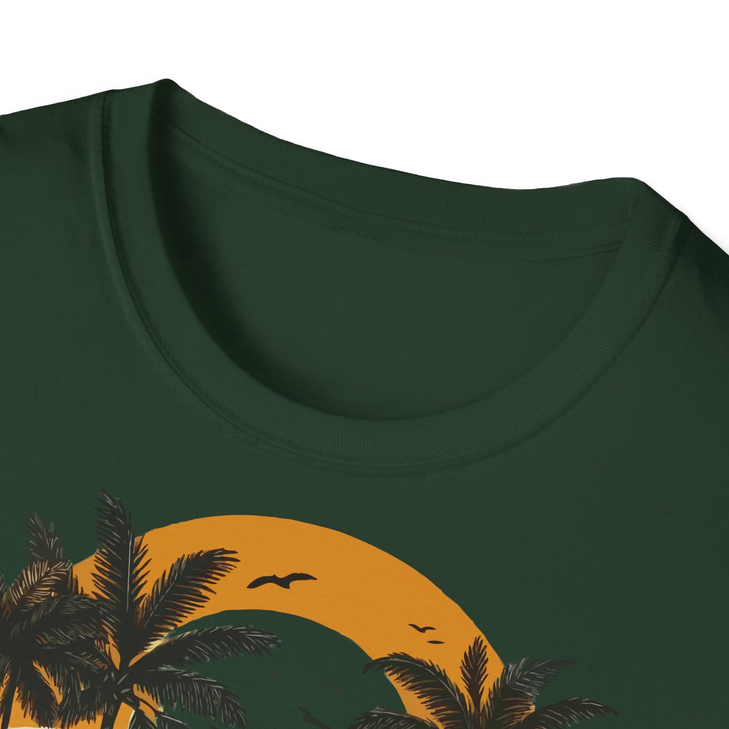 African Jungle Theme Unisex Softstyle T-Shirt