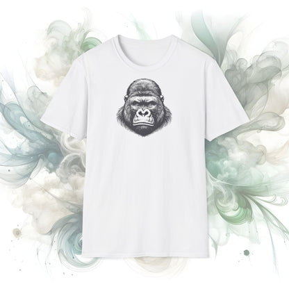 Gorilla Head Unisex Softstyle T-Shirt