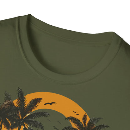 African Jungle Theme Unisex Softstyle T-Shirt