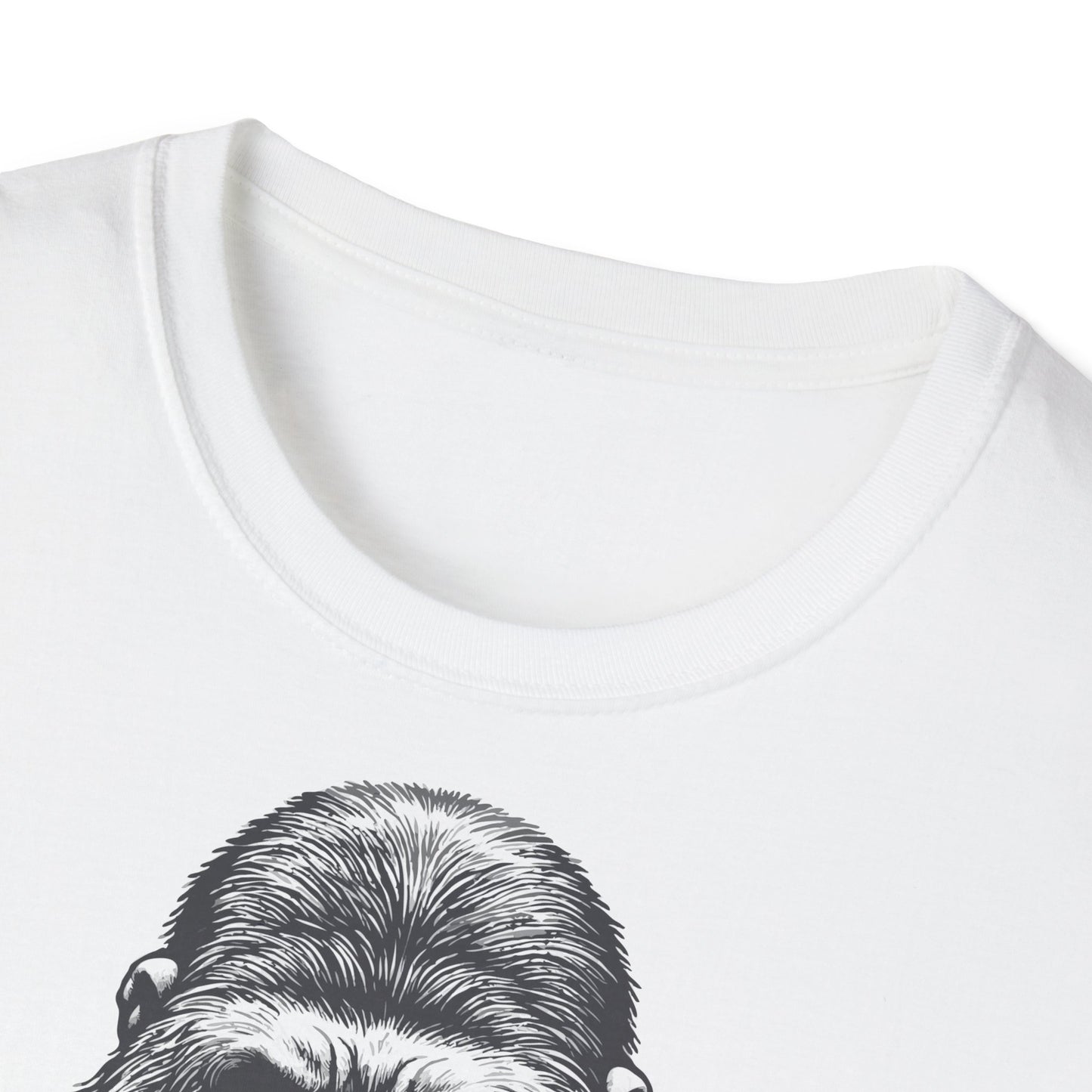 Gorilla Head Unisex Softstyle T-Shirt