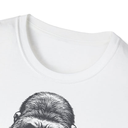 Gorilla Head Unisex Softstyle T-Shirt