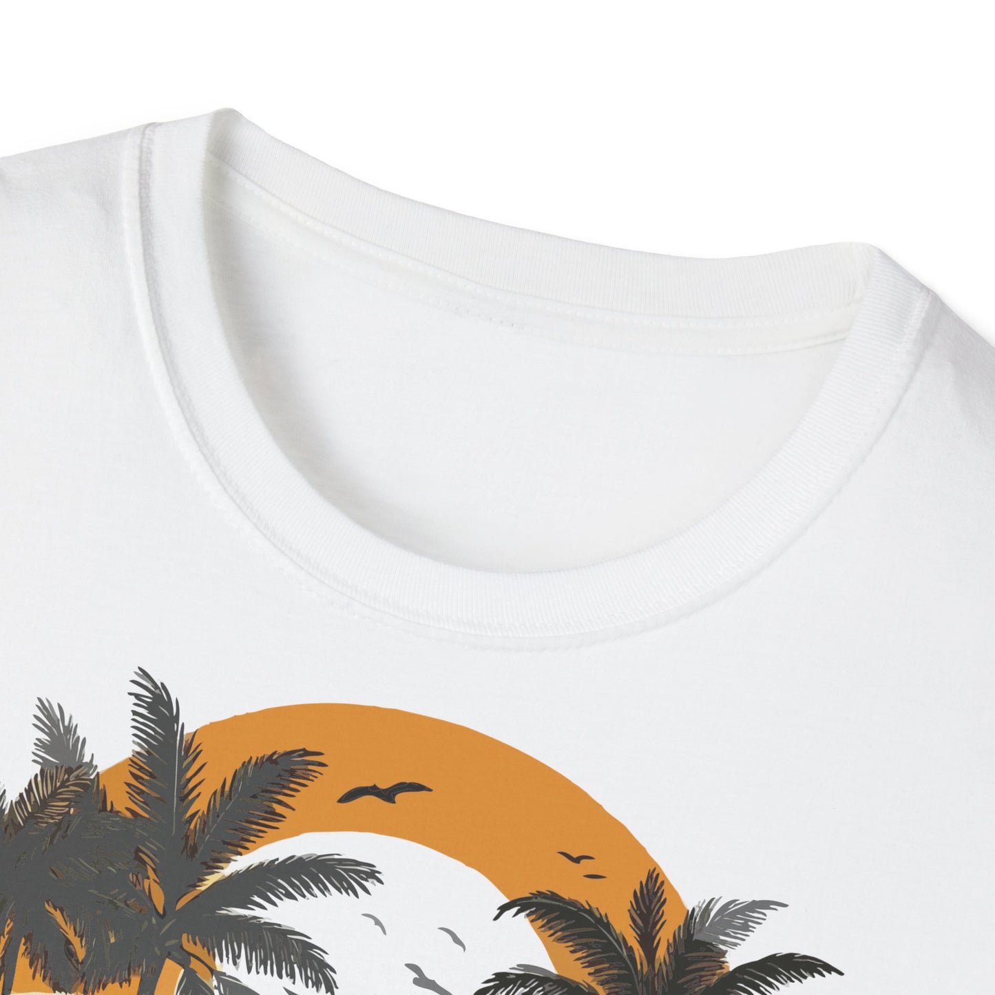 African Jungle Theme Unisex Softstyle T-Shirt